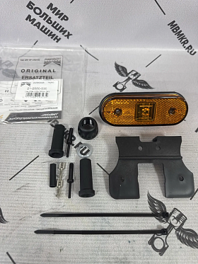 212000035 ASPOCK Фонарь габаритный желтый Schmitz Unipoint I LED с кроншт.