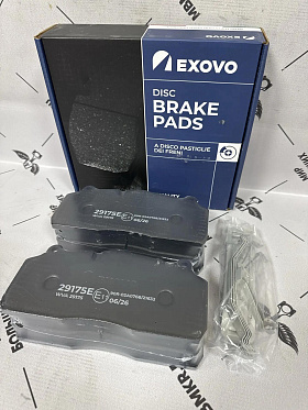 29175E EXOVO Колодки тормозные дисковые с РМК HALDEX SBS2220, SAF B 9-22S