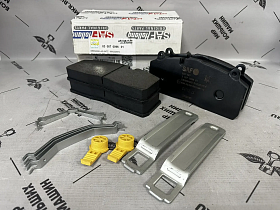 3057009601 SAF Комплект дисковых колодок 210x93x30; Haldex DBT22LT (ModulT)