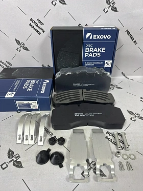 29061E EXOVO Комплект дисковых колодок 248x108x30; Knorr SB/SN7 с установочным к-ктом