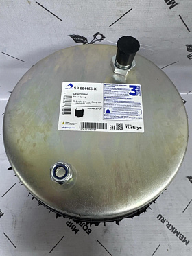 SP554156K Sampa Рессора пневматическая со стаканом; (1 шп.+штуц. / 4 отв.) ROR, Weweler, OMAR