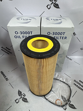 O-3000T TURN FILTER Фильтр масляный элемент КАМАЗ 5490, MERCEDES-BENZ Axor OM 457