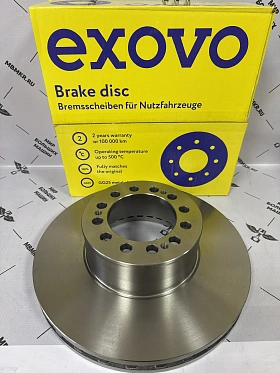 20041E EXOVO Диск тормозной автомобиля MAN (передний) 432*45*130